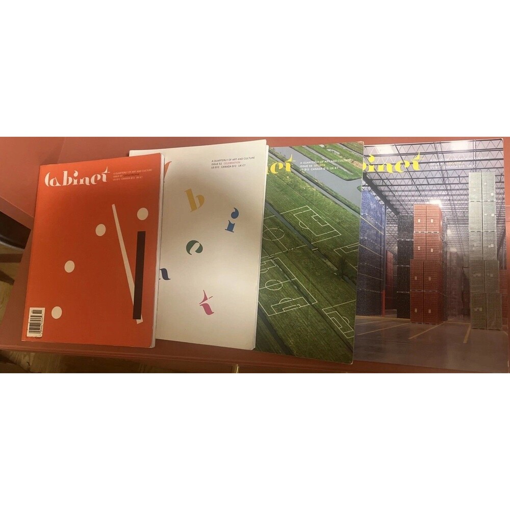Lot of 4 Cabinet Magazines, Issues 47, 52, 56, & 57